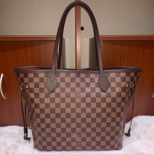 LOUIS VUITTON NEVERFULL MM DAMIER EBENE